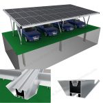 waterproof solar carport