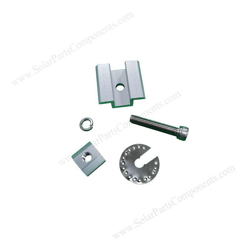 stainless steel solar grounding clip for PV module-3