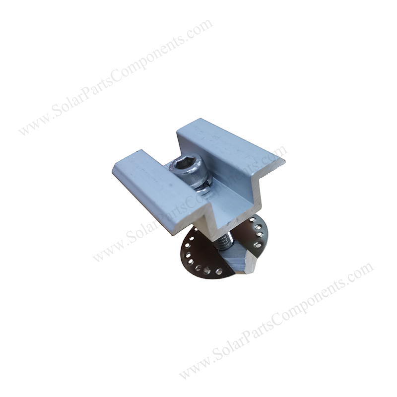 stainless steel solar grounding clip for PV module-6