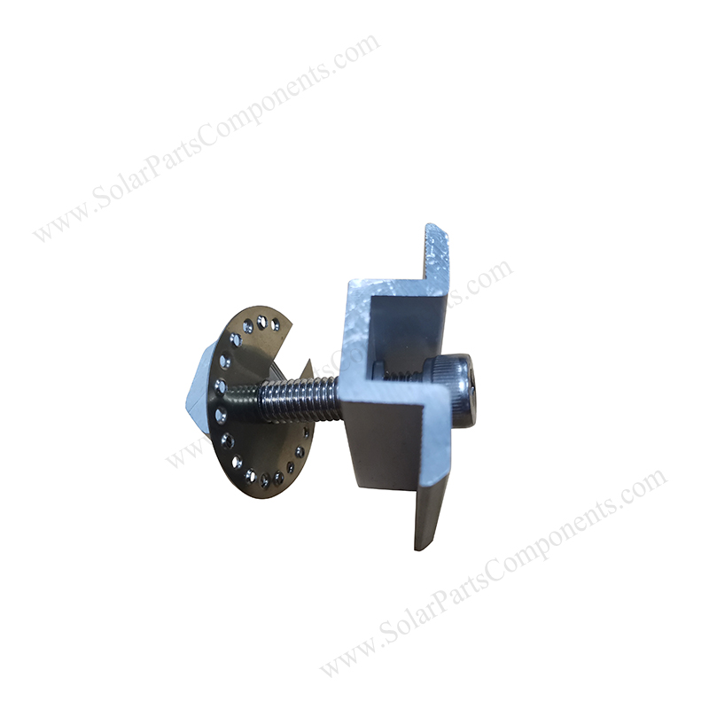 stainless steel solar grounding clip for PV module-7