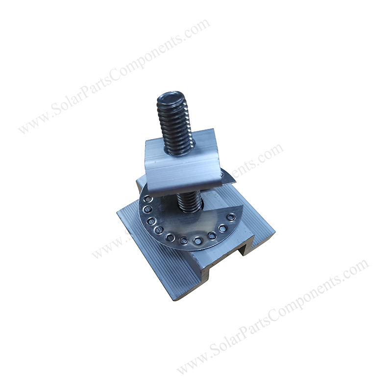 stainless steel solar grounding clip for PV module-8