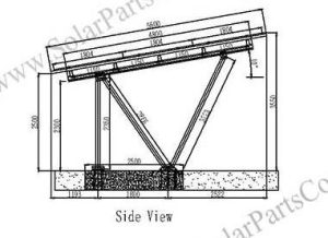 waterproof solar carport mounting system factory