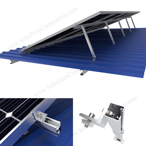 adjustable tilt solar mounting system