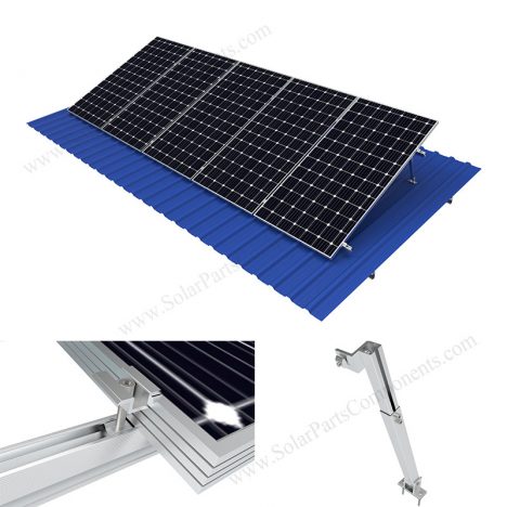 solar metal roof mounting adjustable