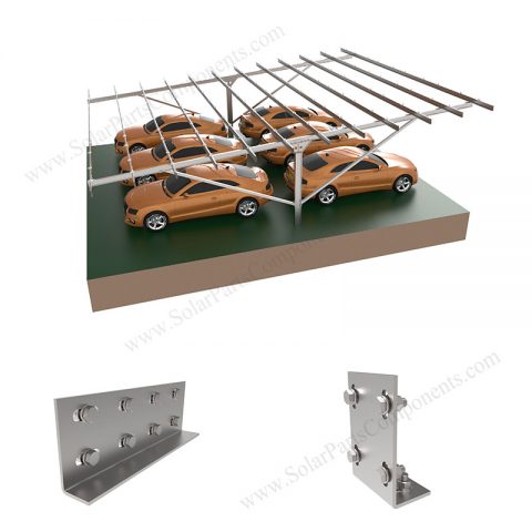 solar carport frame Q235