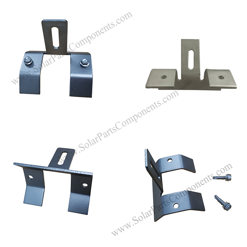 metal roof solar mounting clamp