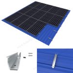 solar railless metal roof clamps