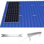 solar metal roof clamps U rail