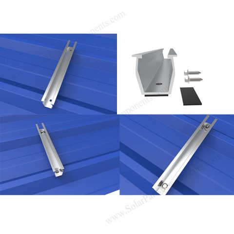 rail free roof clamps for solar mounts