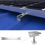 solar panel metal roof mounting system U rail