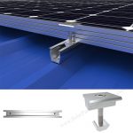 solar panel metal roof mounting system U rail