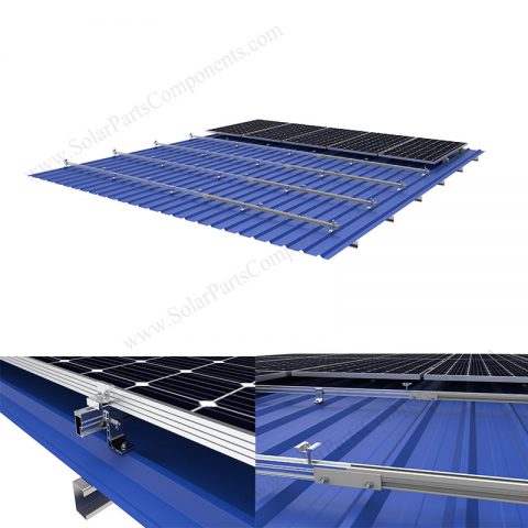 solar metal roof racking L bracket