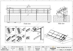 Solar Panel Pole Ground Mounting Systems 