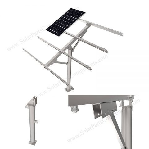 pole mount solar racking