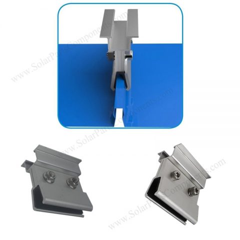 solar Klip lok metal roof clamp