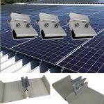solar metal roof clamp without rail