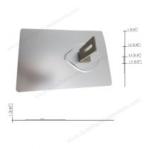 solar mount flashing aluminum