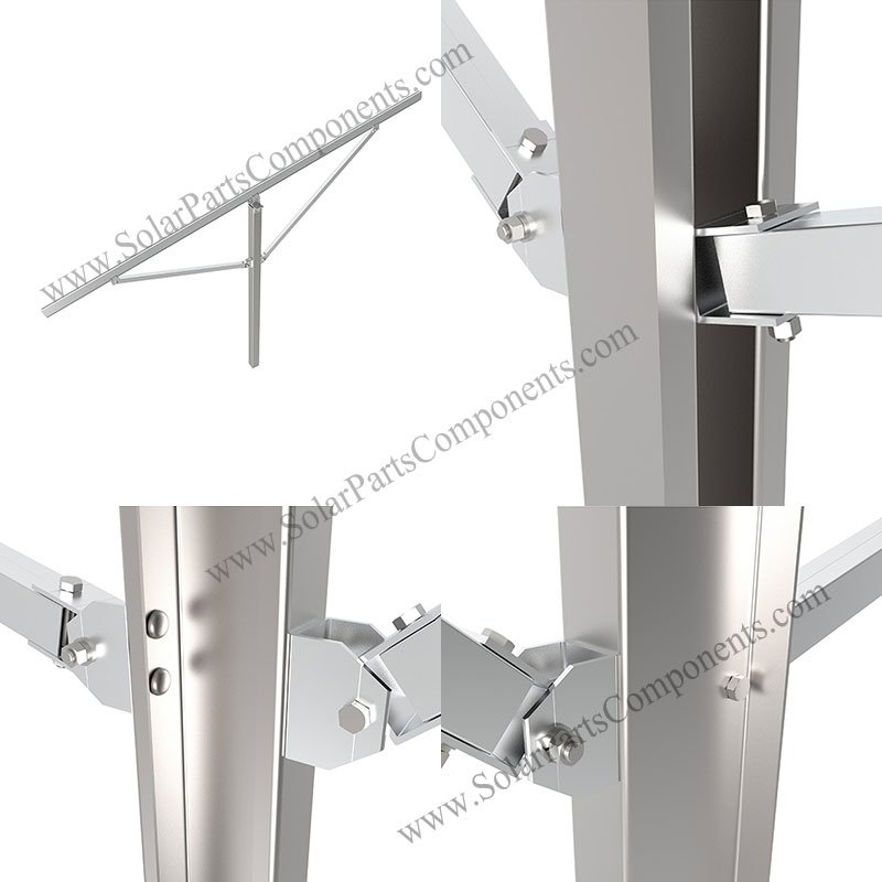ground mounting system aluminum structure