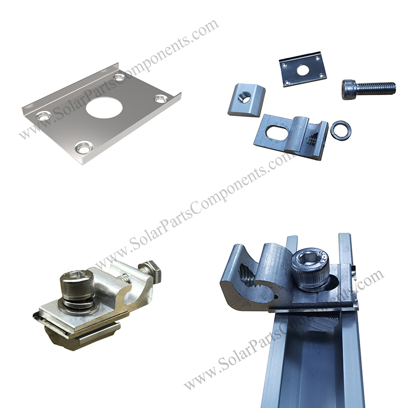 stainless steel grounding clip for PV module