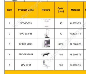 solar mounting system for tile roof