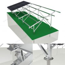 PV Panel Mounting Systems for Slope Ground