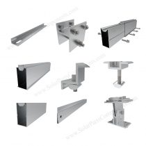 PV slope ground mounting components