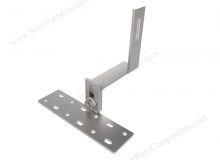 Solar PV tile roof mounting hooks for height adjustable