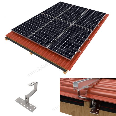 tile roof solar mounting system tile roof solar mounting system