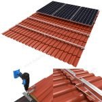 tile roof solar racking system