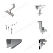 tile roof solar mount structure components