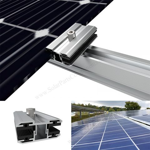 triangle bracket mounts for frameless solar panels