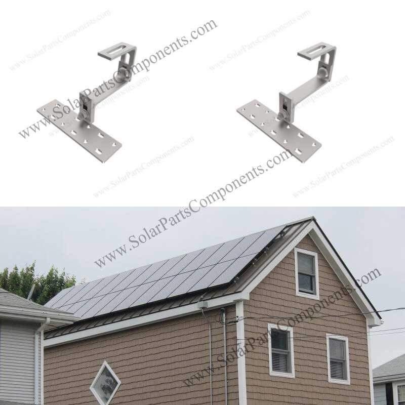arm adjustable solar roof bracket
