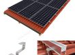 photovoltaic panel installation for tile roof