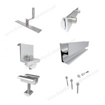 solar pv mounting kit for tile roof components