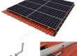 Solar roof racking system with tile brackets, SPC-RF-IK05-DR