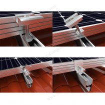 solar roof mount components