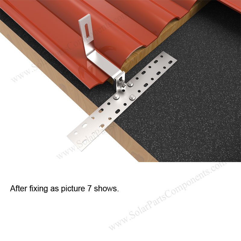Solar Tile Roof Hooks Installation-SPC-IK-06-1.5-2