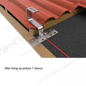 Solar Tile Roof Hooks Installation-SPC-IK-07-1.5-2