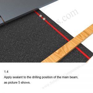 Solar Tile Roof Hooks Installation-SPC-IK-11-1.4
