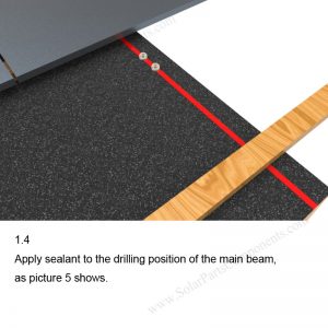 Solar Tile Roof Hooks Installation-SPC-IK-12-1.4