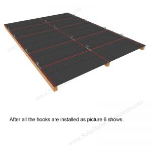 Solar Tile Roof Hooks Installation-SPC-IK-13-1.4-2