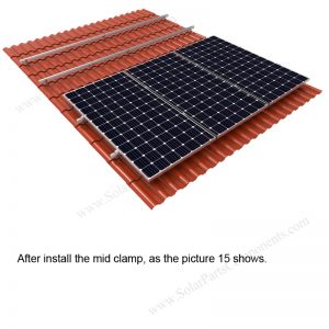 Solar Tile Roof Hooks Installation,SPC-RF-IK01-DR-2.0.2