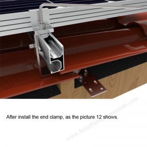 Solar Tile Roof Hooks Installation-SPC-RF-IK03-DR-1.9-2