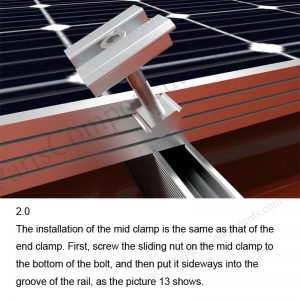 Solar Tile Roof Hooks Installation-SPC-RF-IK03-DR-2.0-1