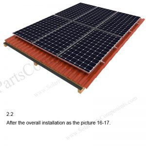 Solar Tile Roof Hooks Installation-SPC-RF-IK03-DR-2.2-2