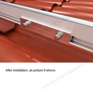 Solar Tile Roof Hooks Installation-SPC-RF-IK05-DR-1.6-2
