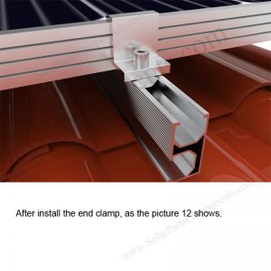 Solar Tile Roof Hooks Installation-SPC-RF-IK05-DR-1.9-2