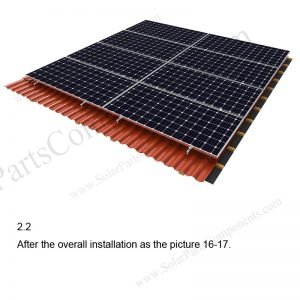 Solar Tile Roof Hooks Installation-SPC-RF-IK05-DR-2.2-1