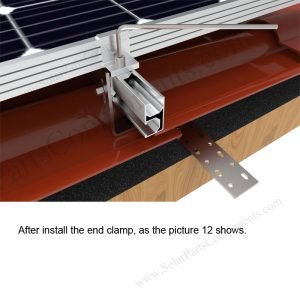 Solar Tile Roof Hooks Installation-SPC-RF-IK06-DR-1.9-2