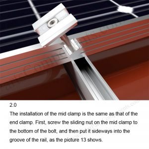 Solar Tile Roof Hooks Installation-SPC-RF-IK06-DR-2.0-1